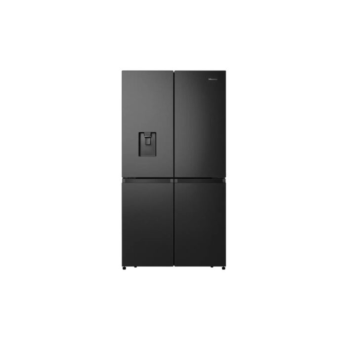 Hisense RQ758N4SWF1 PureFlat American Fridge Freezer-Black