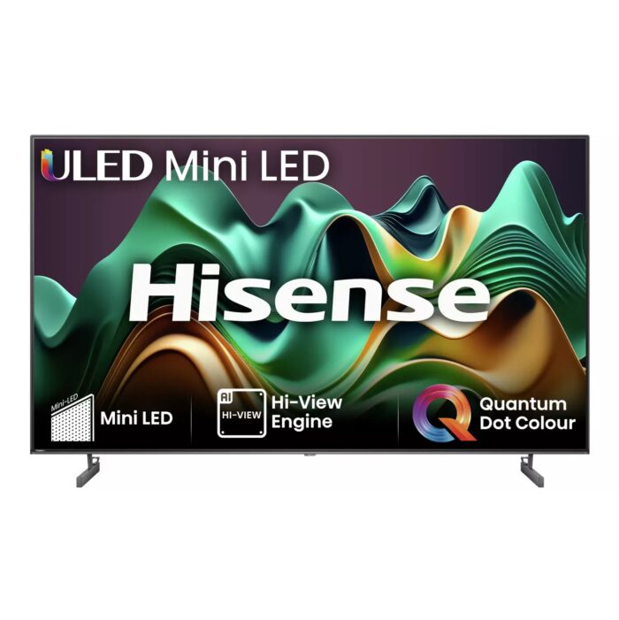 Hisense 55 In 55U6NQTUK Smart 4K UHD HDR Mini LED Freely TV