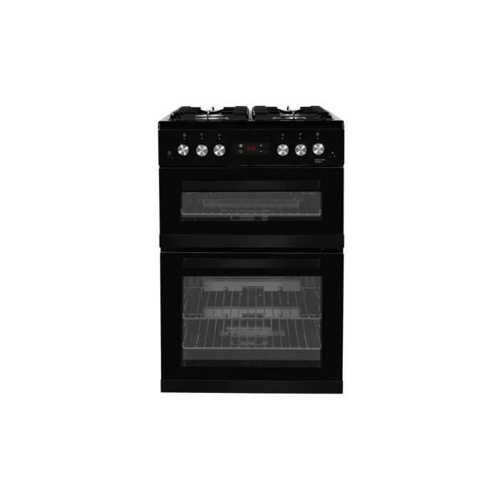 Beko KDG653K 60cm Double Oven Gas Cooker - Black