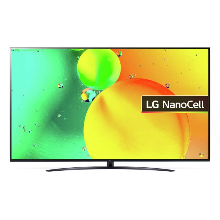 LG 75 Inch 75NANO766QA Smart 4K UHD HDR NanoCell Freeview TV