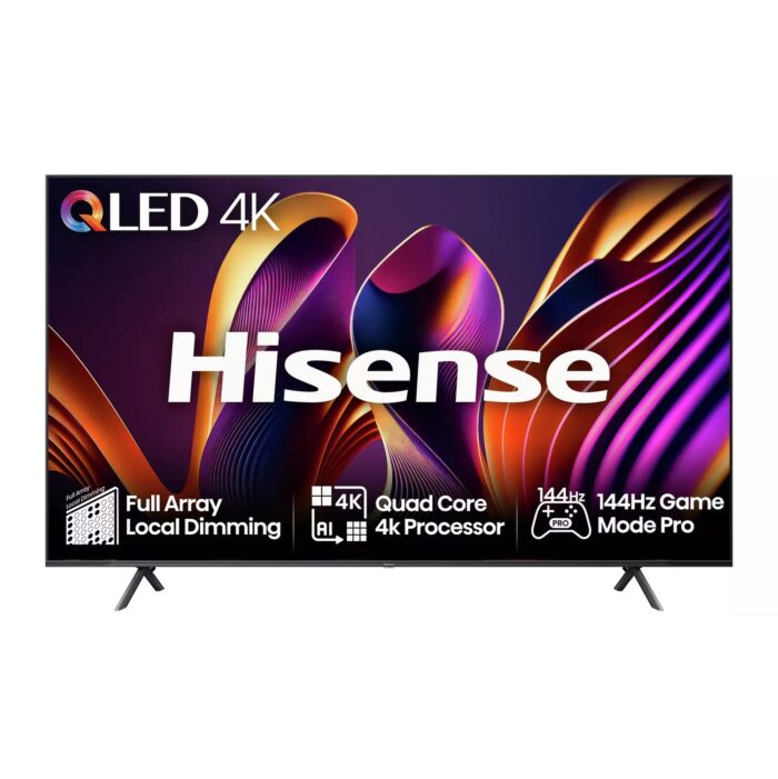 Hisense 85 In 85E7NQTUK Pro Smart 4K UHD HDR QLED Freely TV