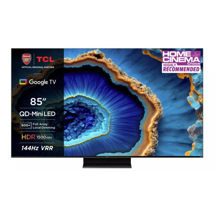 TCL 85 Inch 85C805K Mini-LED 4K Ultra HD HDR Smart TV