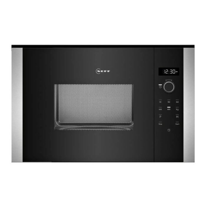 Neff HLAWD23N0B 800W Built In Microwave - Stainless Steel