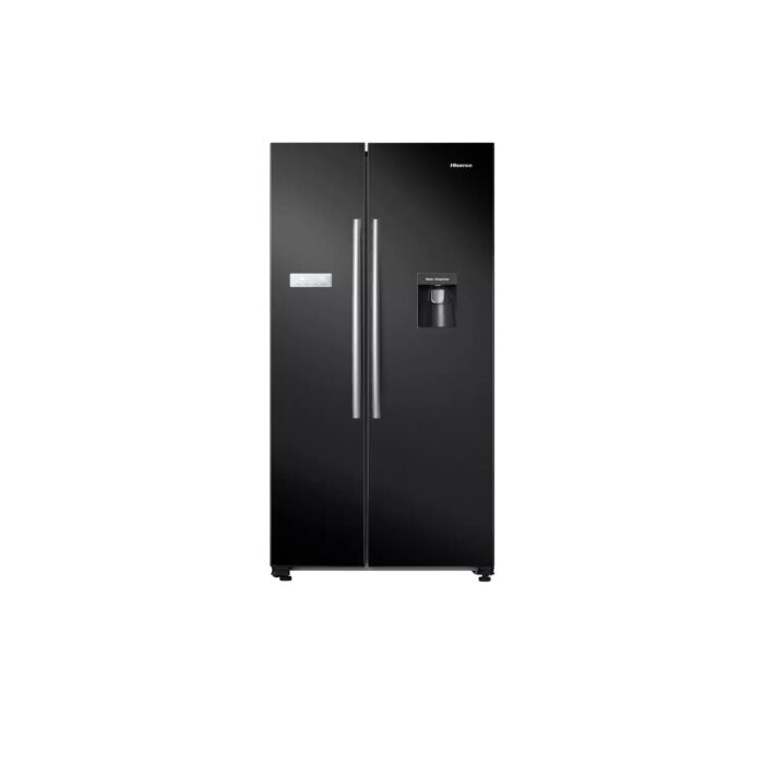 Hisense RS741N4WBE American Fridge Freezer - Black