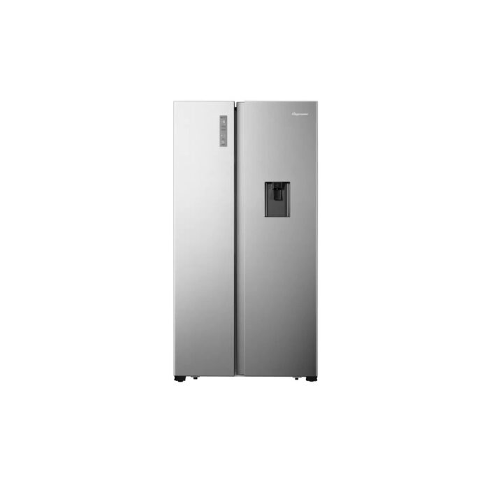 Fridgemaster MS91520DES American Fridge Freezer - Silver