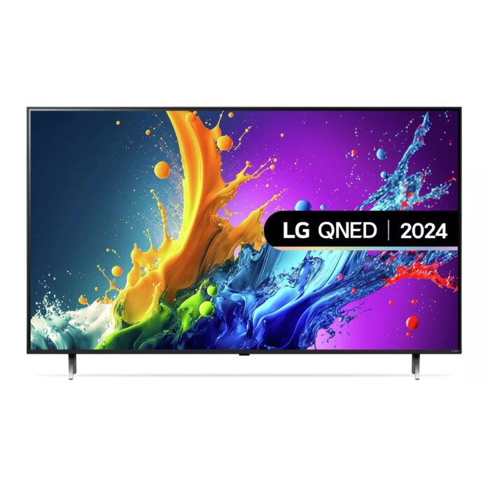 LG 75 Inch 75QNED80T6A Smart 4K UHD HDR QNED Freeview TV