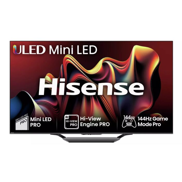 Hisense 75 In 75U7NQTUK Smart 4K UHD HDR Mini LED Freely TV