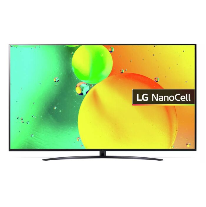 LG 75 Inch 75NANO766QA Smart 4K UHD HDR NanoCell Freeview TV