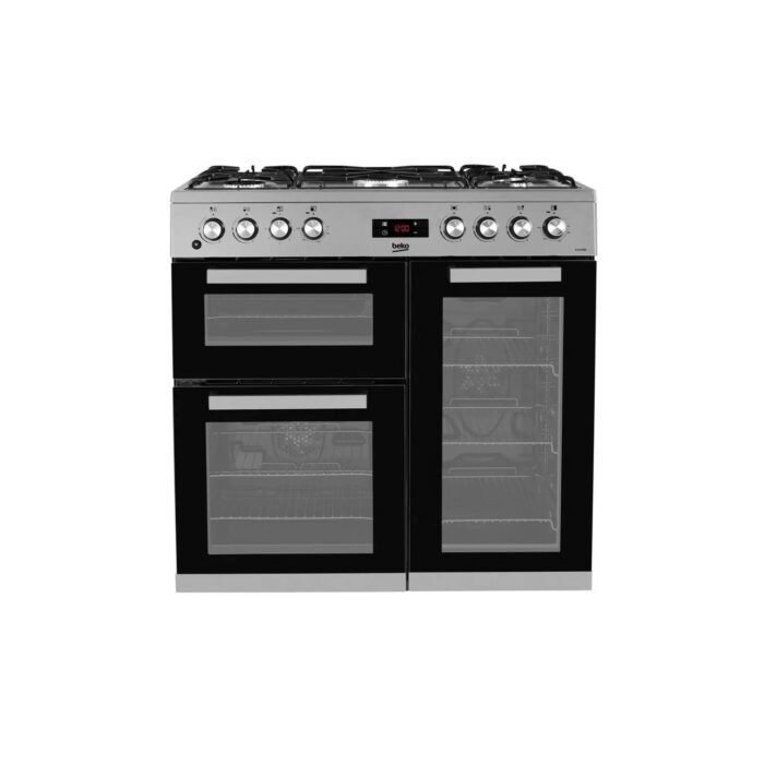 Beko KDVF90X 90cm Dual Fuel Range Cooker