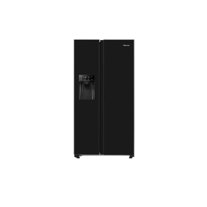 Fridgemaster MS91500IEB American Fridge Freezer - Black