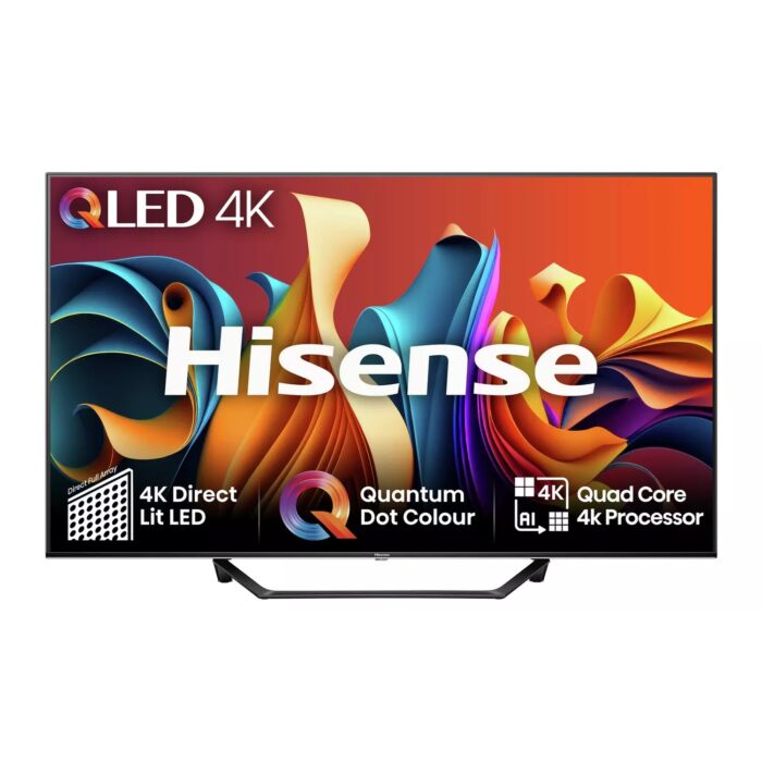 Hisense 55 Inch 55A7NQTUK Smart 4K UHD HDR QLED Freely TV