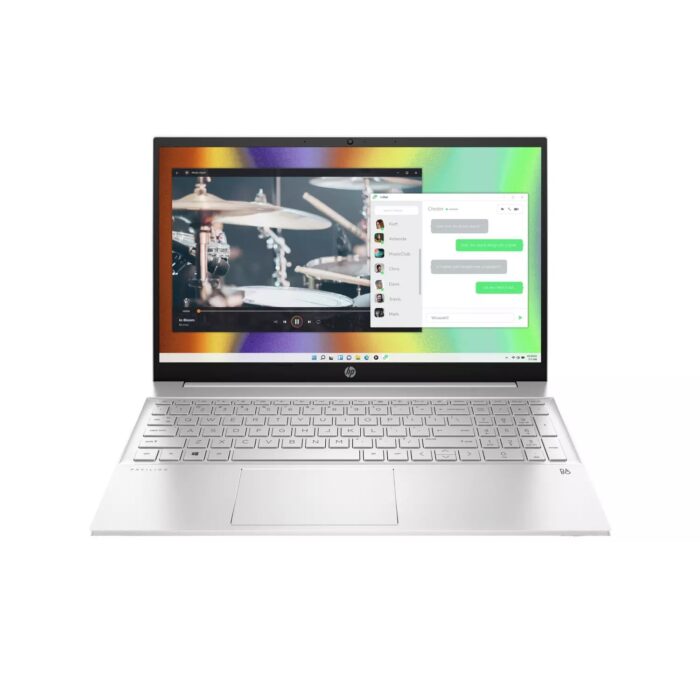 HP Pavilion 15.6in Ryzen 7 16GB 512GB Laptop – Silver